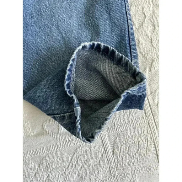 Vintage Rustler Jeans Men's 38x32 Blue Classic Straight 100% Soft Cotton Faded - Picture 10 of 13